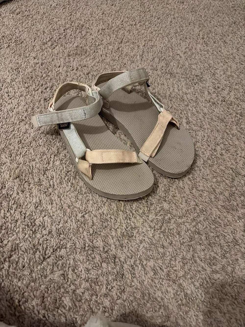 Teva Kids' Original Universal Metallic Sandal Size 5